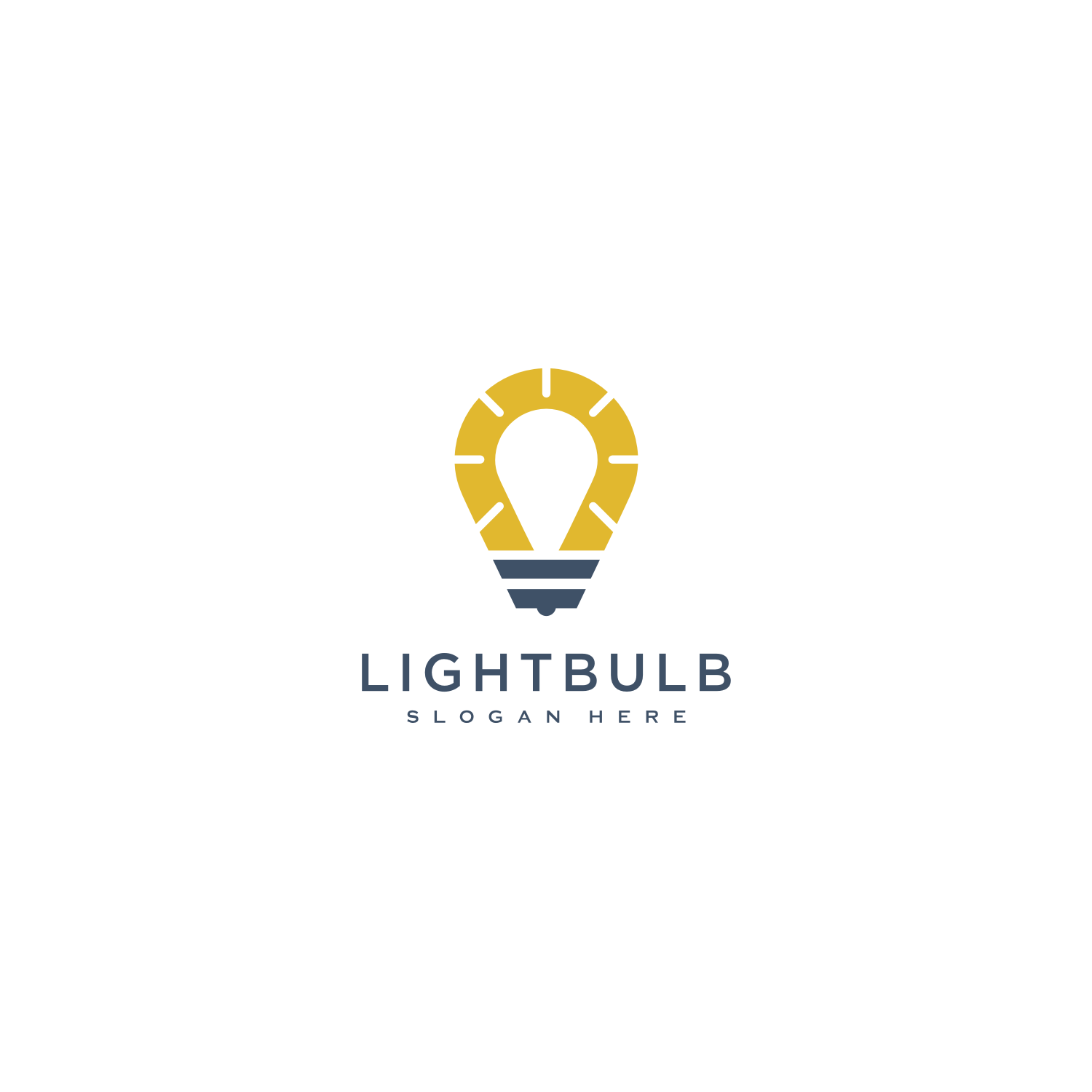 Light Bulb Logo Design Vector cover image.