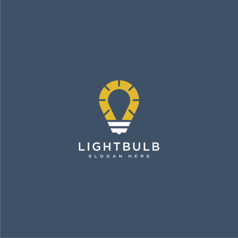 light bulb logo design vector - MasterBundles