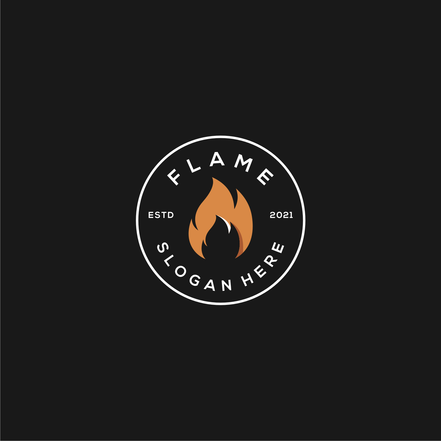 Flame Logo Vector Icon Designs previews.