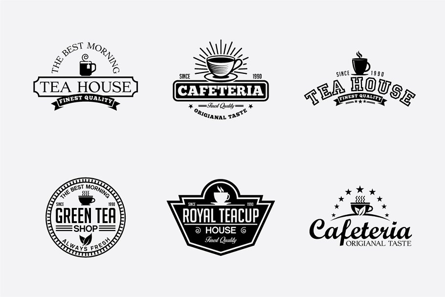 Diverse of stylish logos.