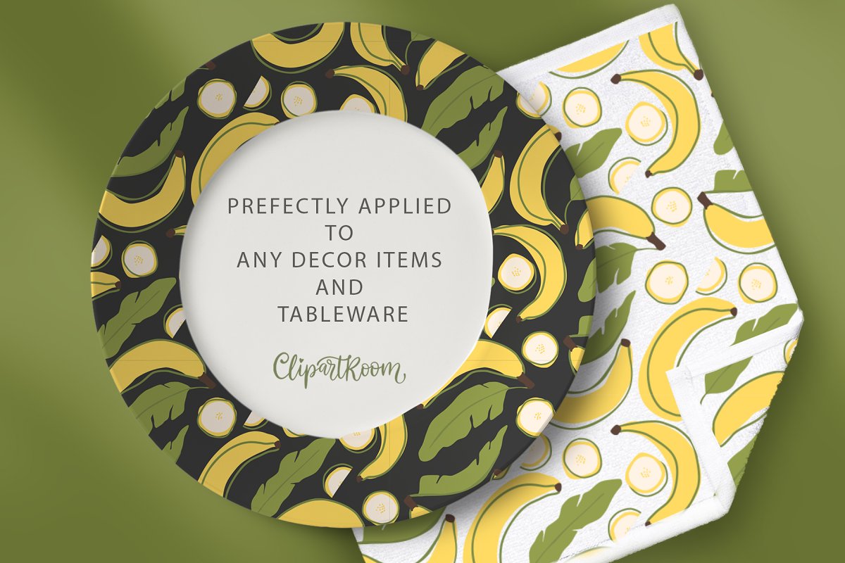 Perfectly applied to any decor items and tableware.