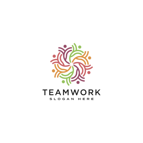 Teamwork People Community Logo Design cover image.