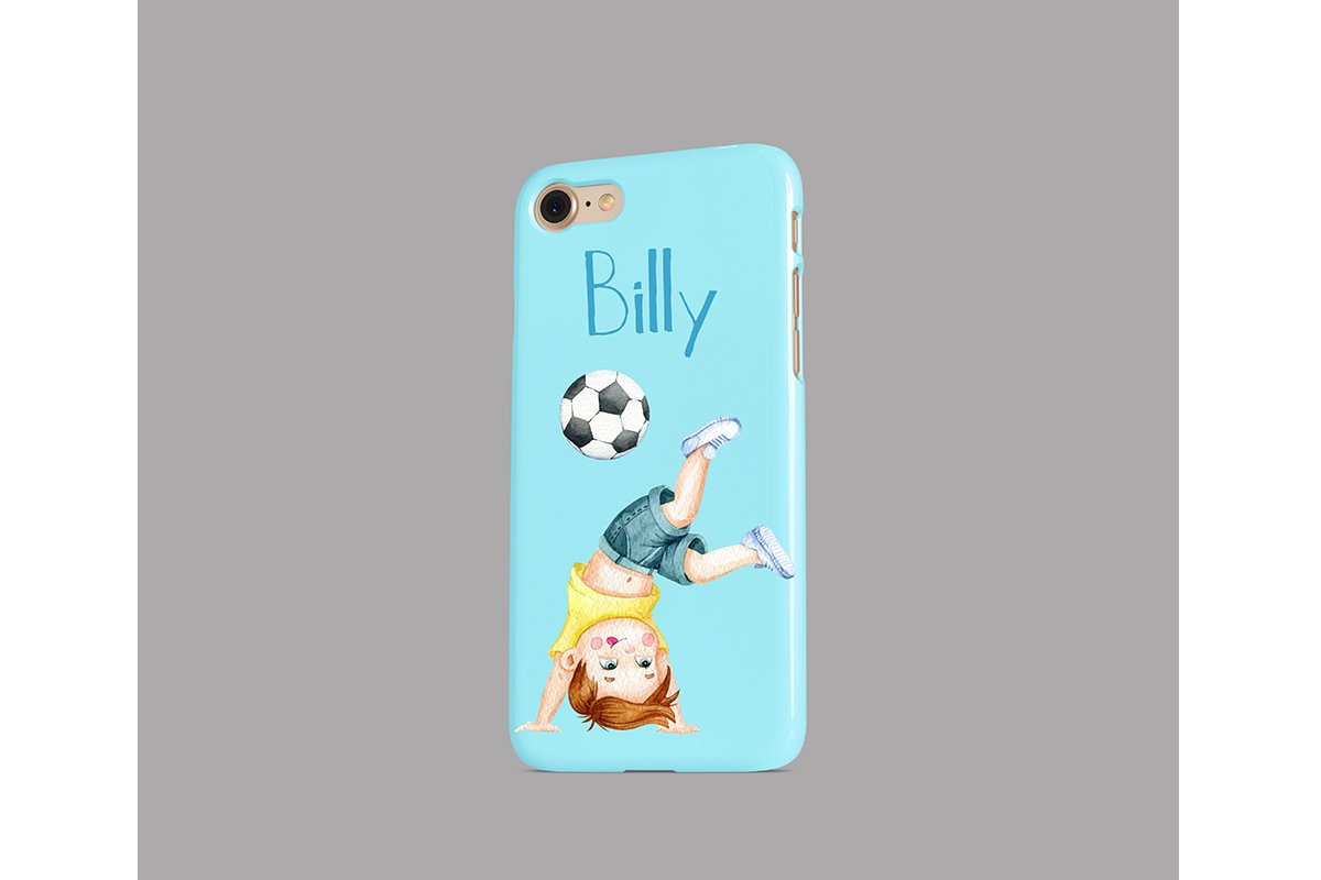 Little boy Billy - phone case preview.