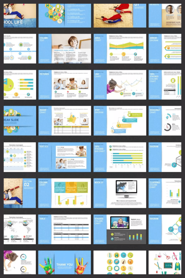 40+ Best Free and Premium PowerPoint Templates for School in 2022