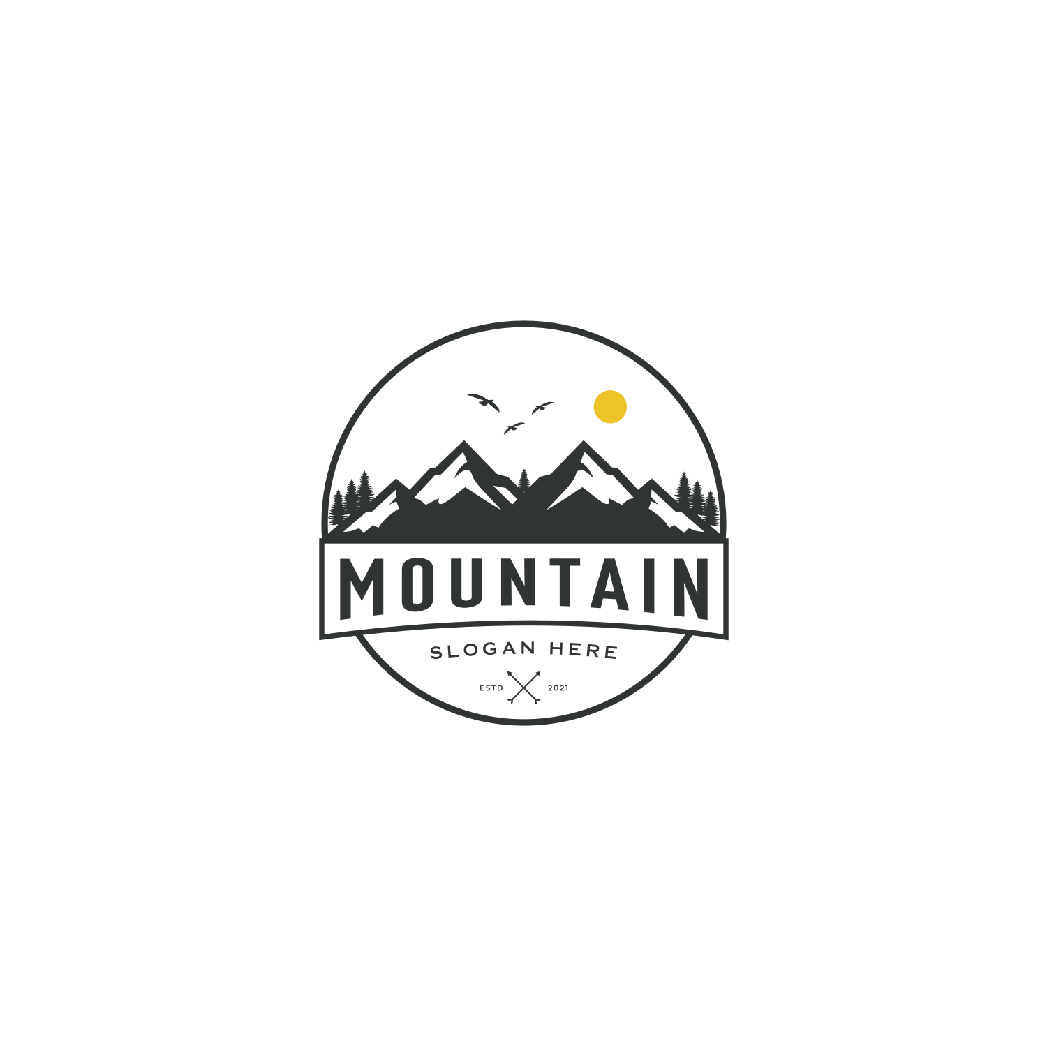 Mountain Logo Vector Design cover image.