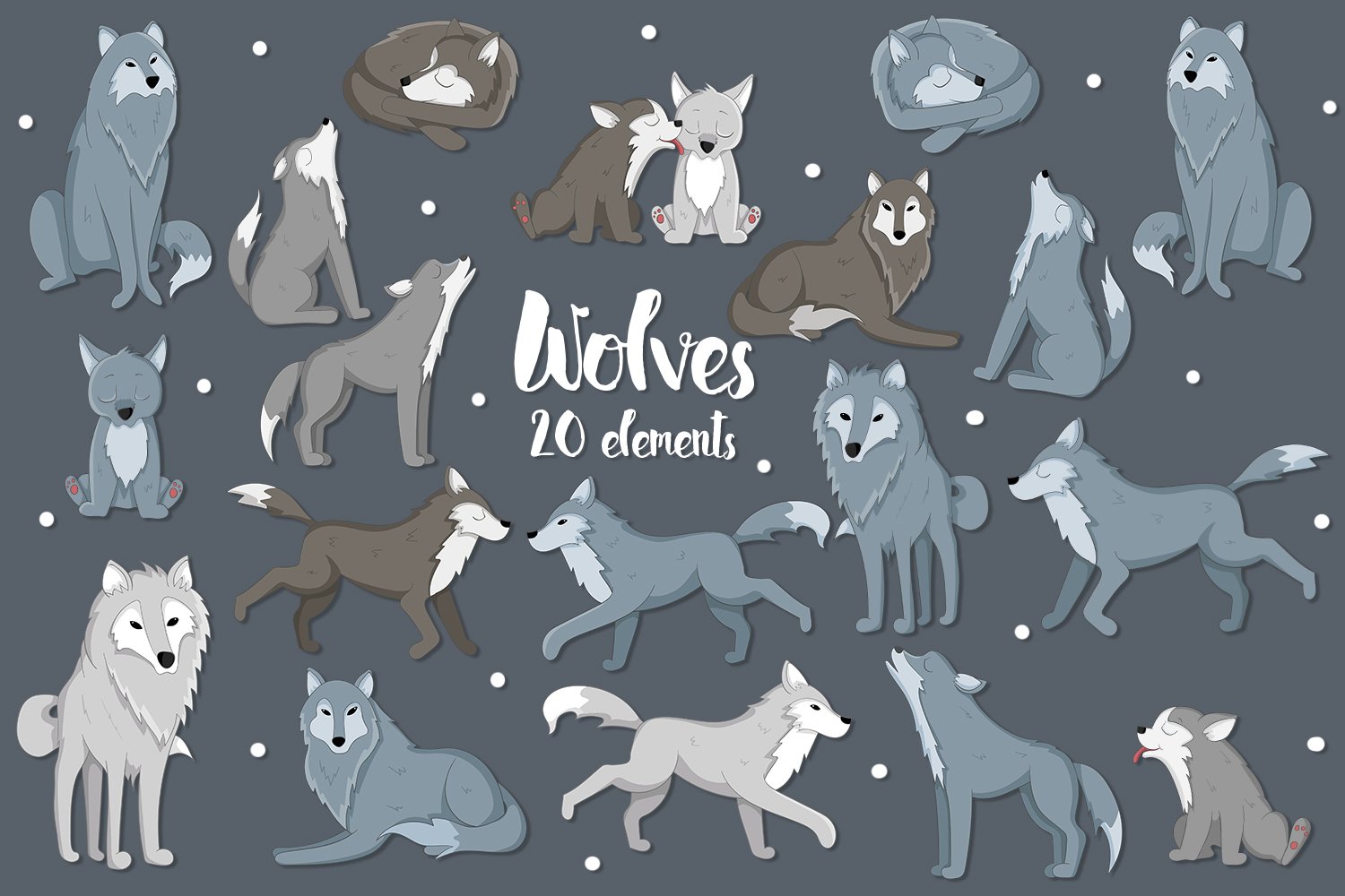 Cover image of Wolves.