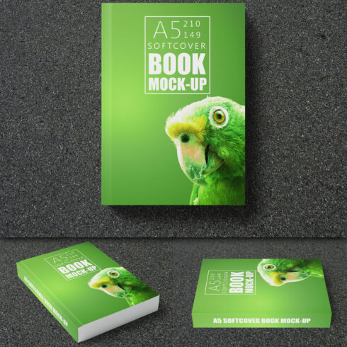 Book Mock-Up | A5 | Soft Cover.