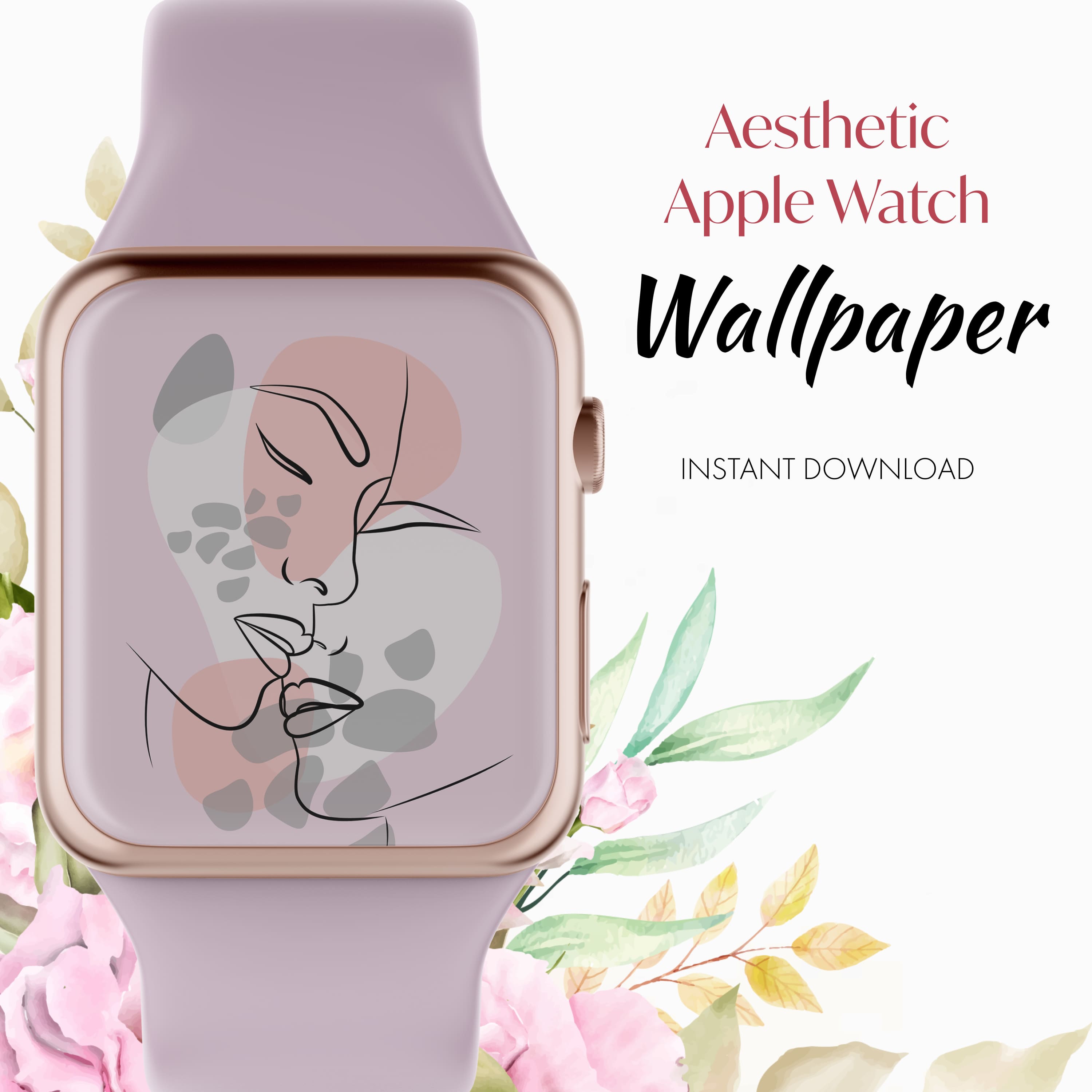Aesthetic Apple Watch Faces – MasterBundles
