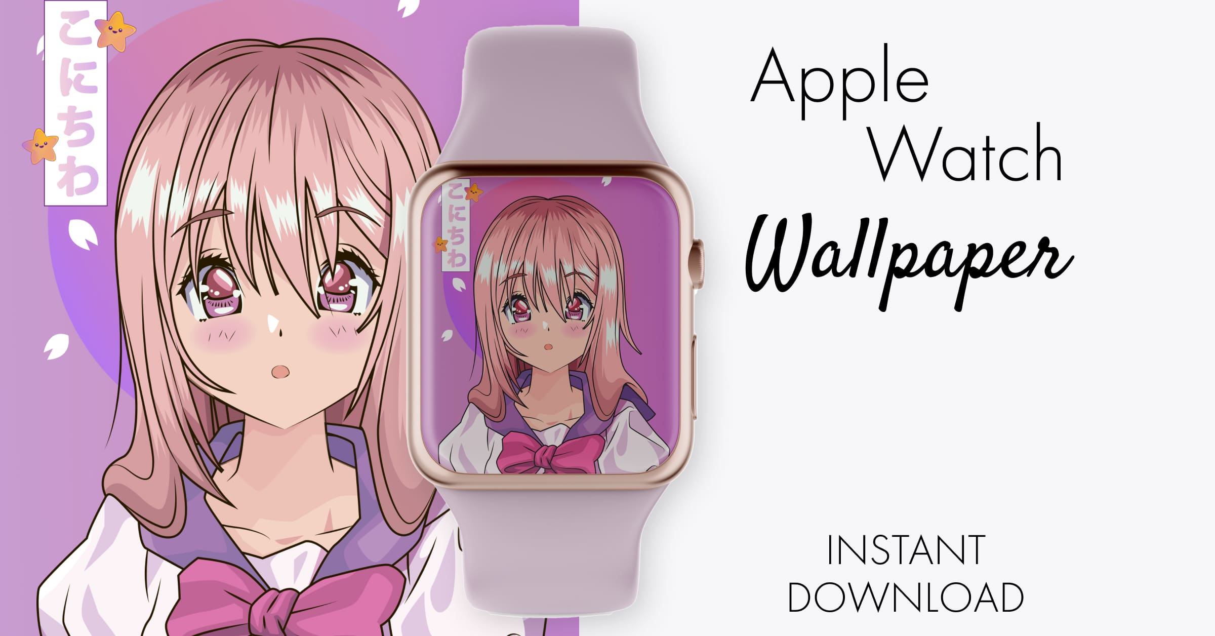 Trippy Anime #1 Apple Watch Band | Zazzle