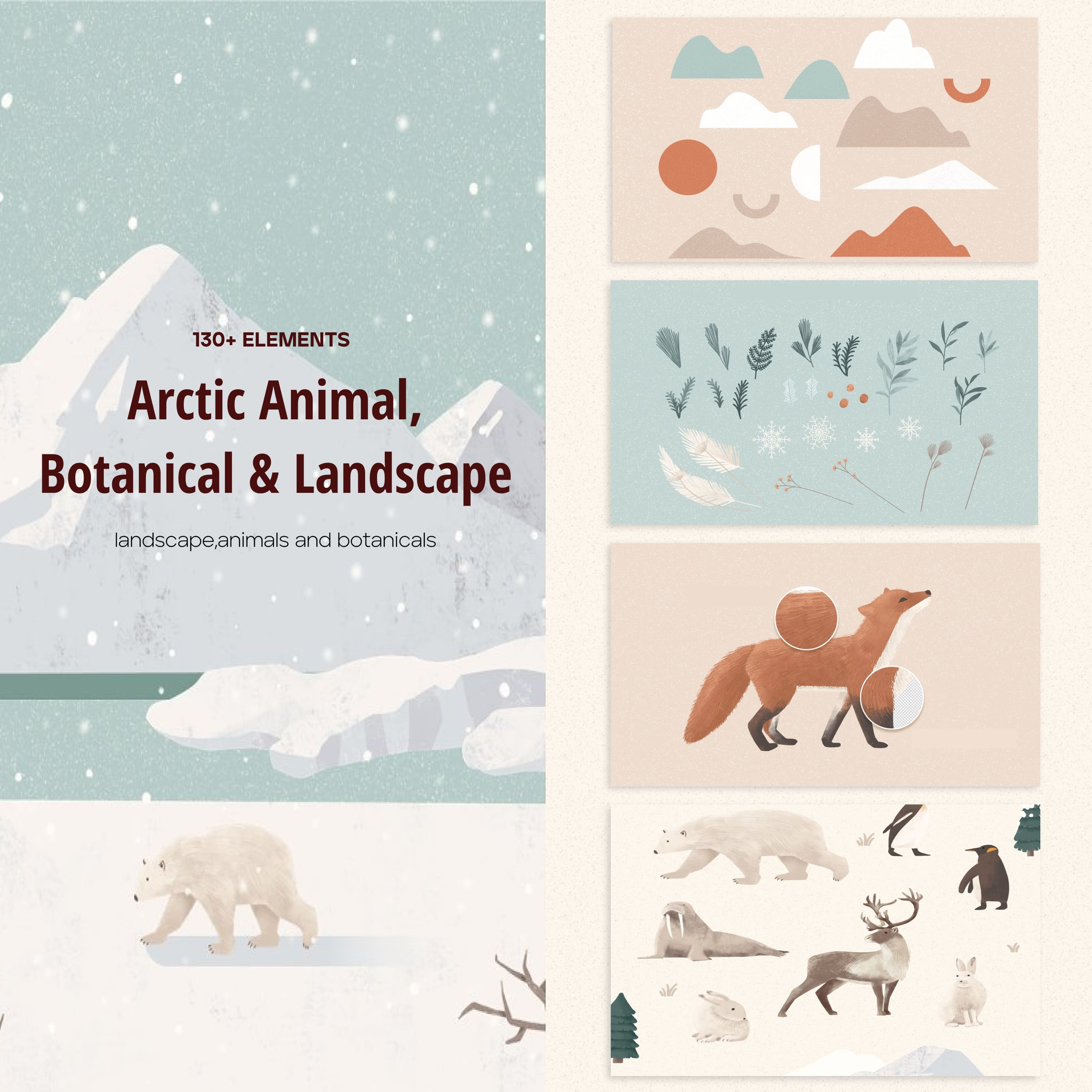 Arctic Animal, Botanical & Landscape cover.