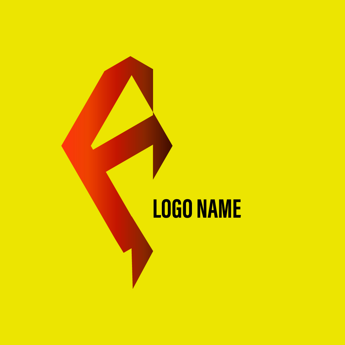 Creative F Letter Logo previews.