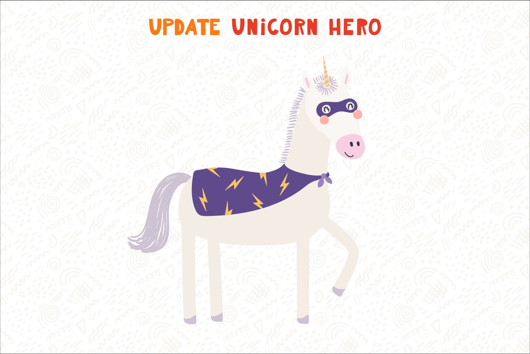 Unicorn hero.