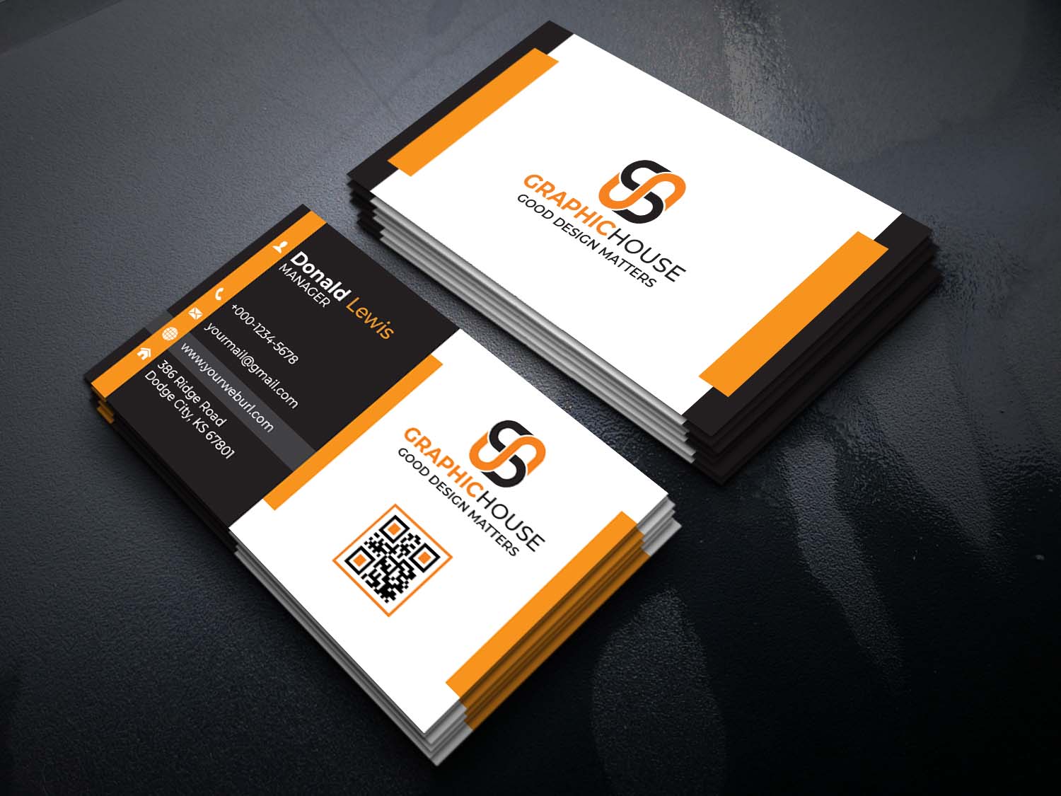 Modern Creative And Professional Business Card Template.