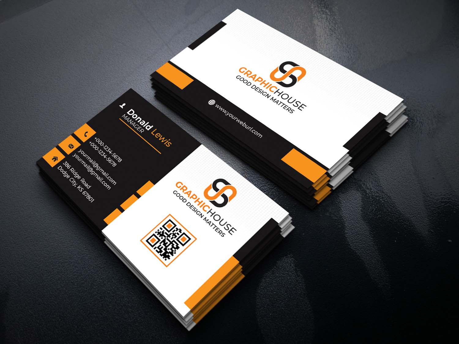 Beautiful Creative And Professional Business Card Template Examples.