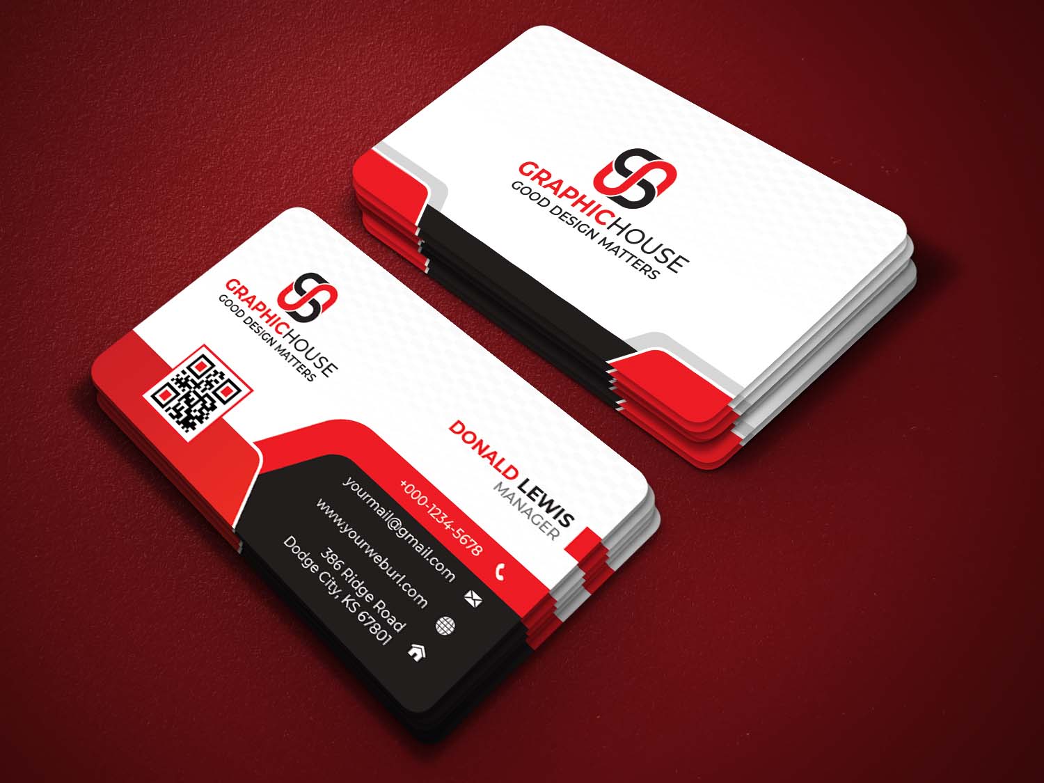 Modern Creative And Professional Business Card Template