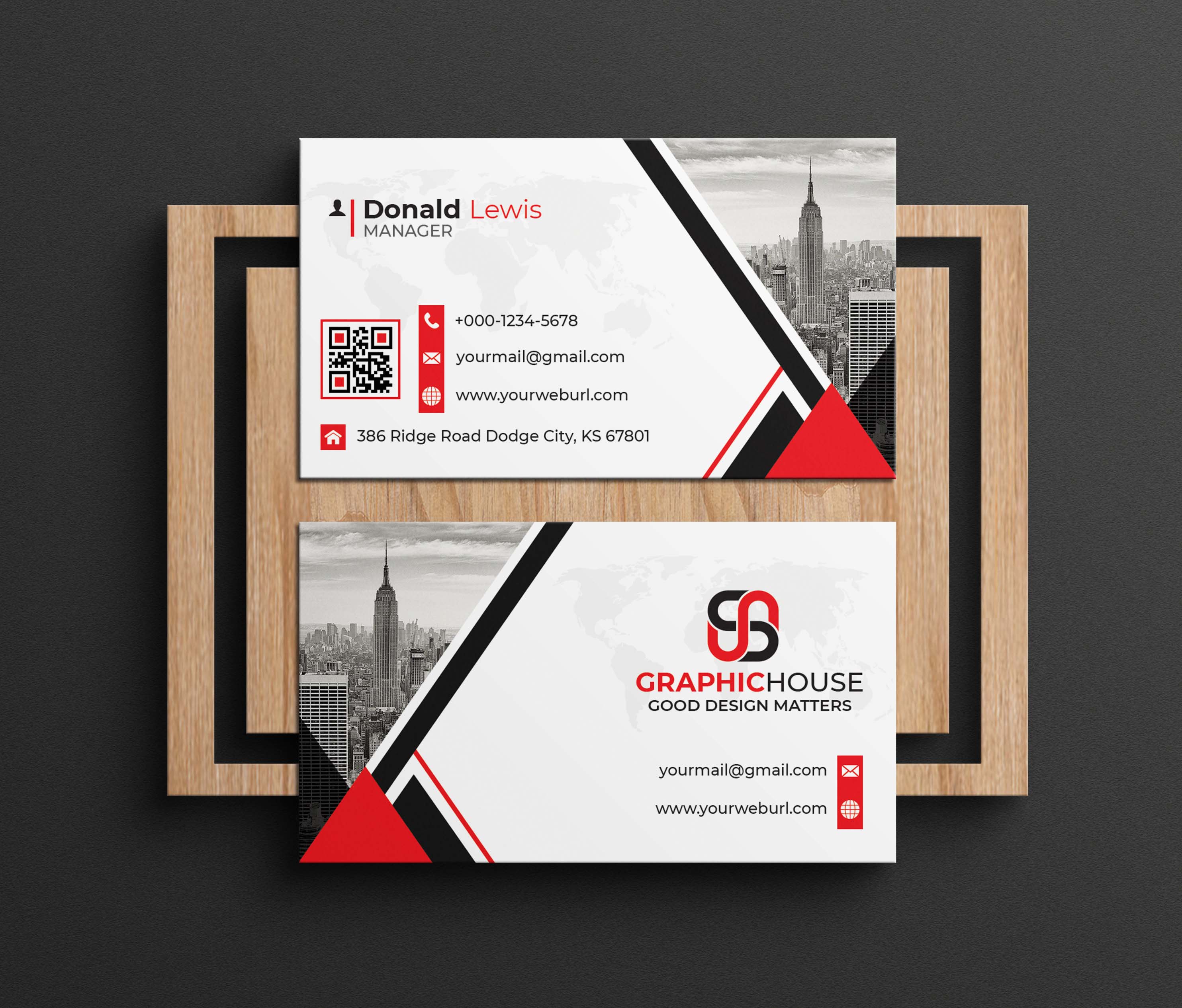 Modern Creative And Professional Business Card Template