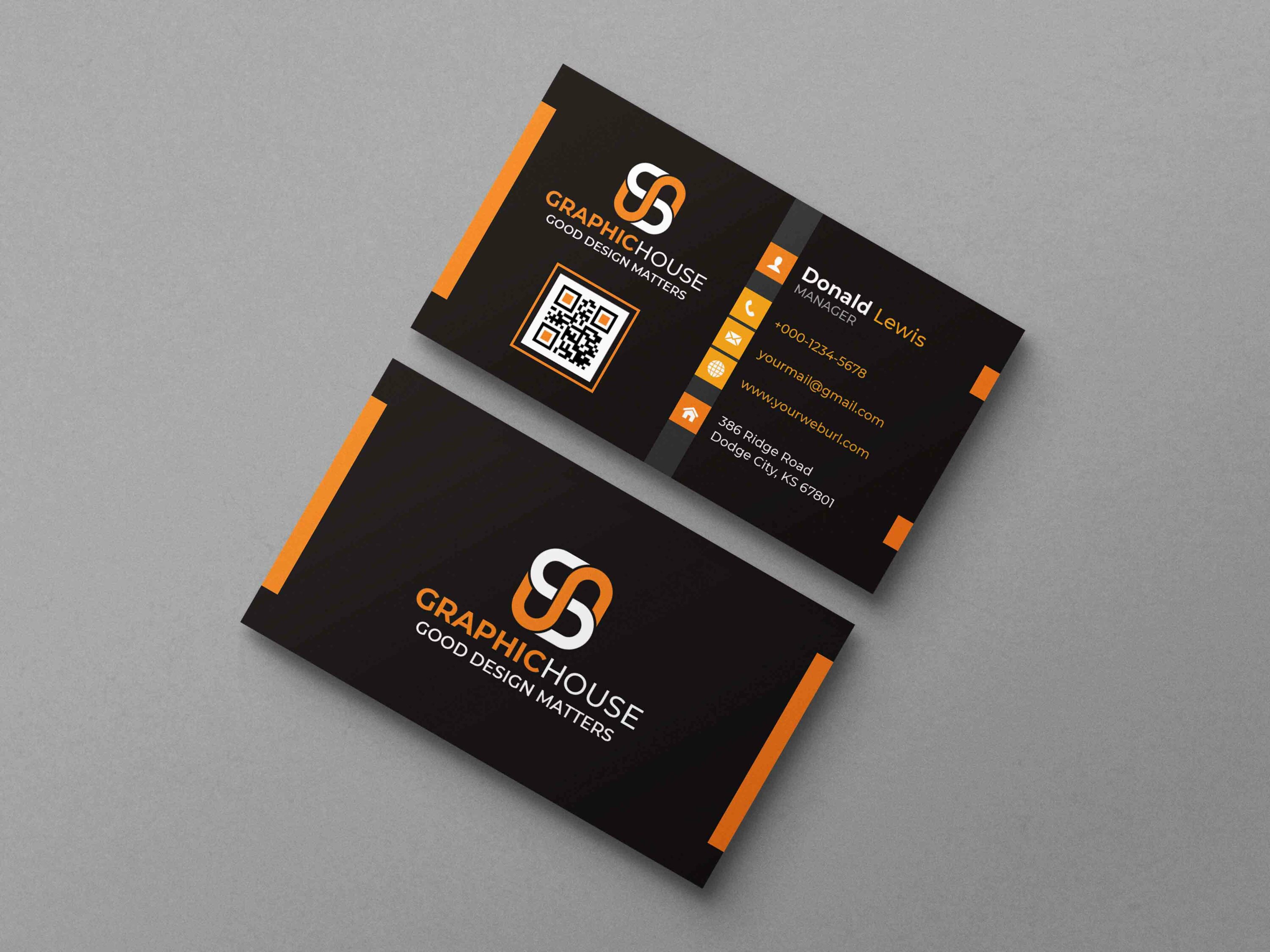 Creative Modern And Professional Business Card Template.