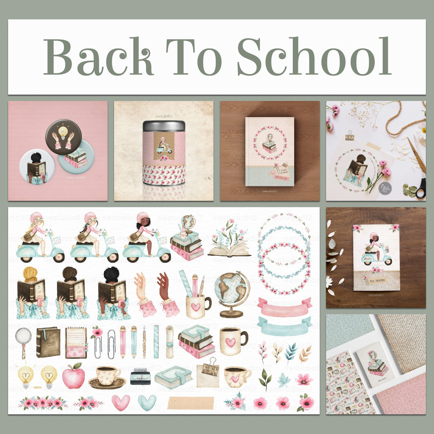 Back to school - main image preview.