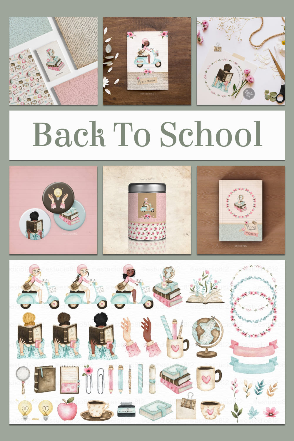 Back to school - pinterest image preview.