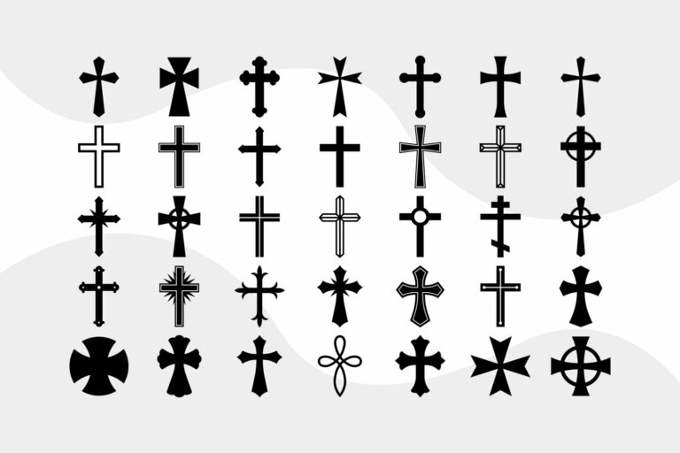 Cross SVG Bundle Christian Designs – MasterBundles