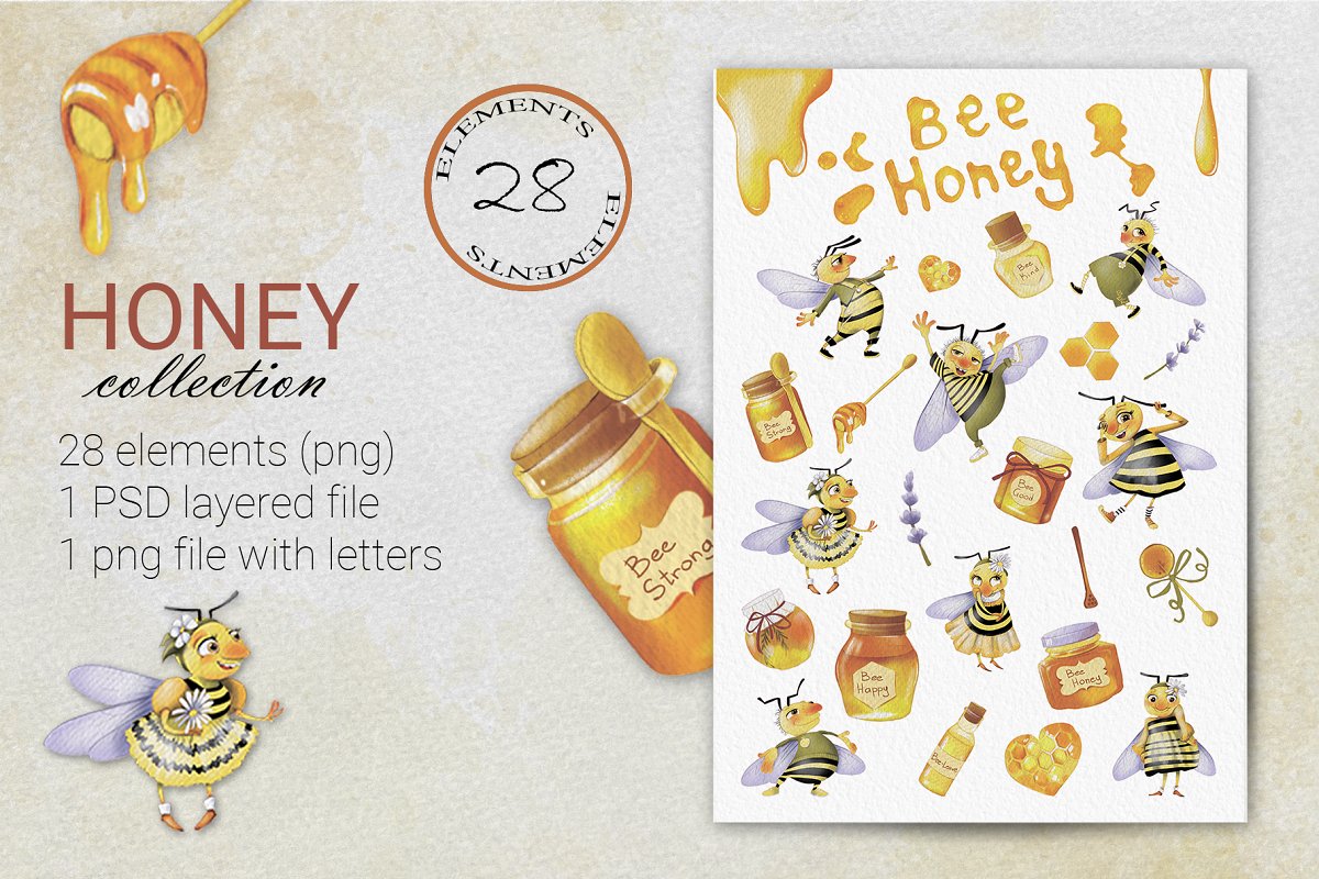 Cover image of Bee Honey.