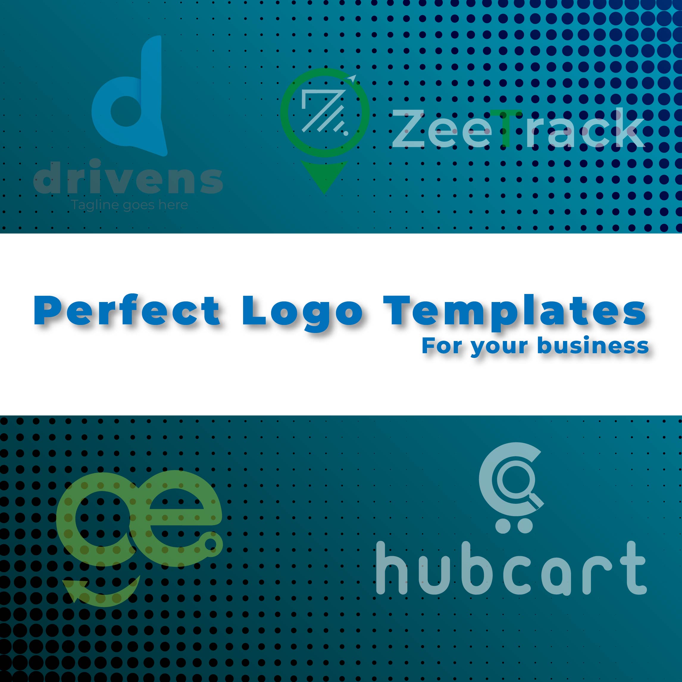 Minimal Logo Templates previews.