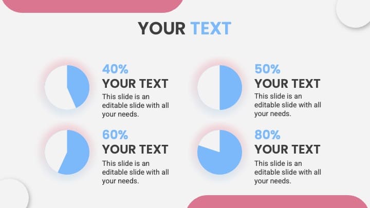 Slide with blue infographics.