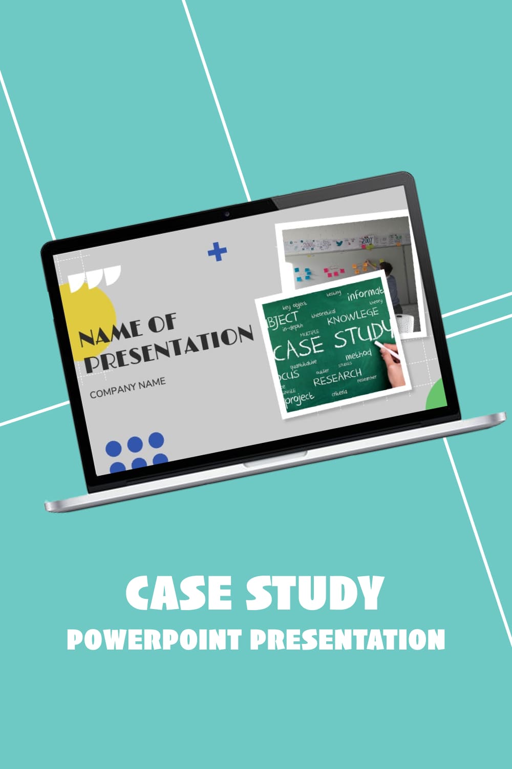 Case study powerpoint presentation - pinterest image preview.