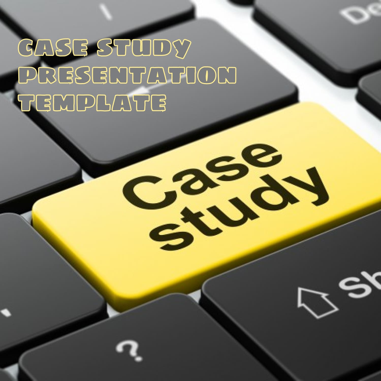Case study powerpoint presentation - main image preview.