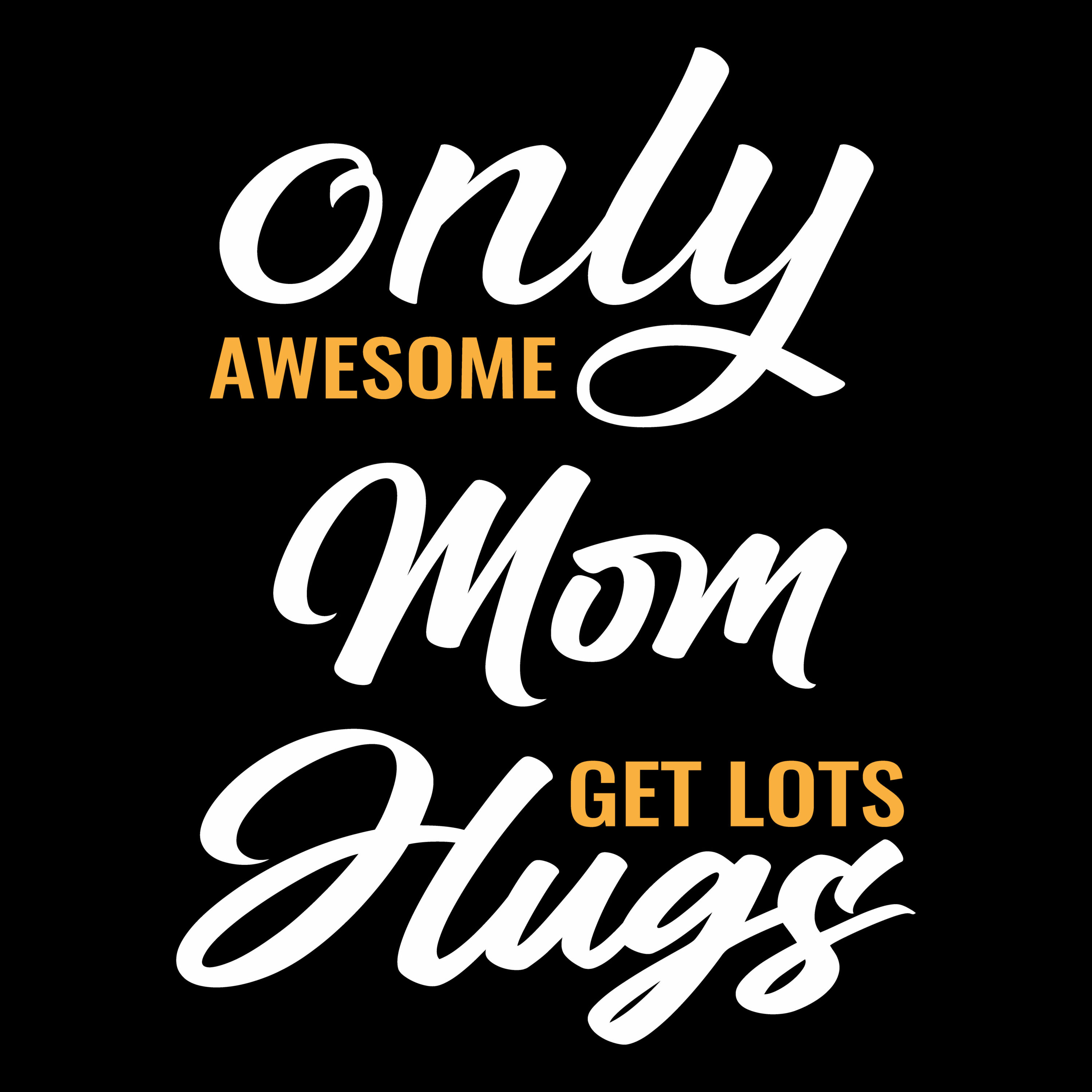 Mom Typography T shirt Design cover image