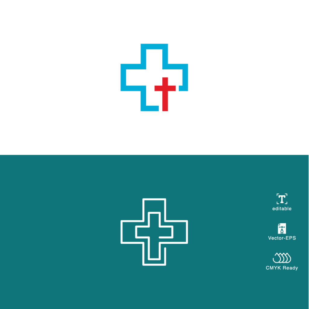 Christian Care Logo Set MasterBundles