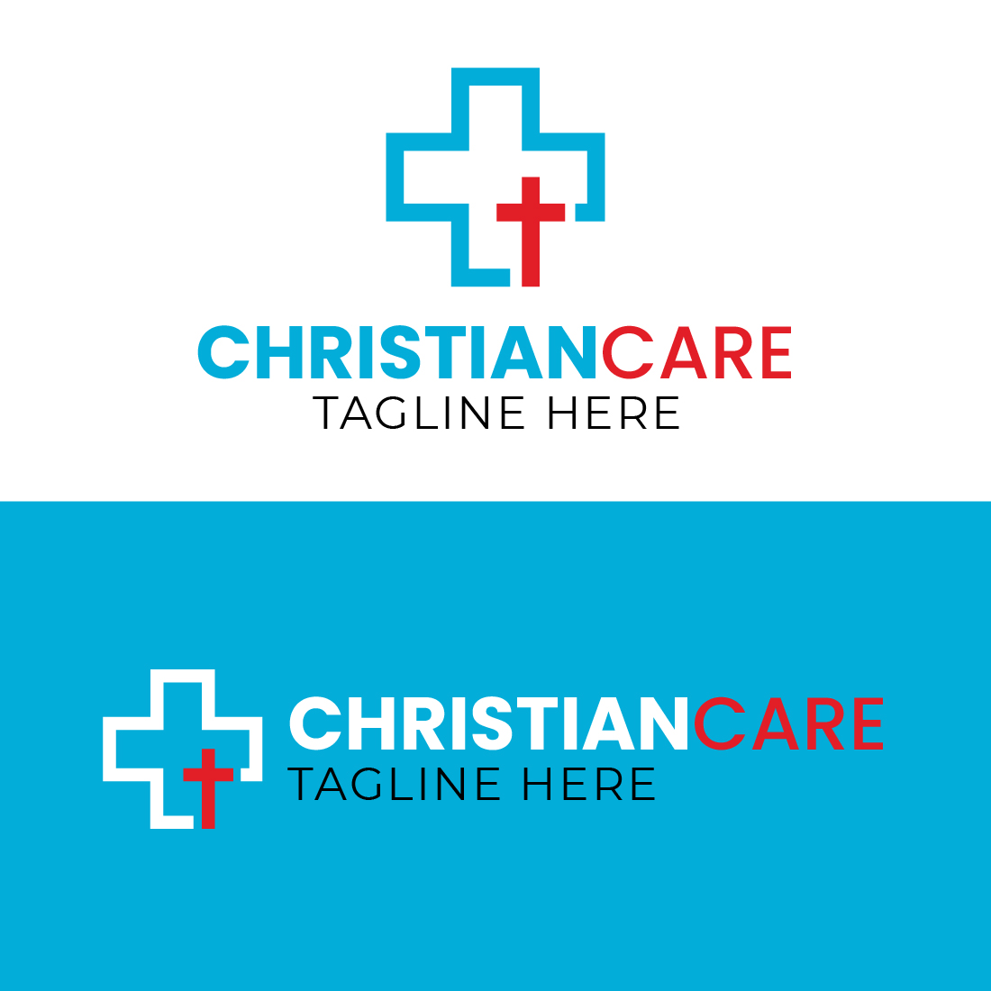 christian care logo design 03