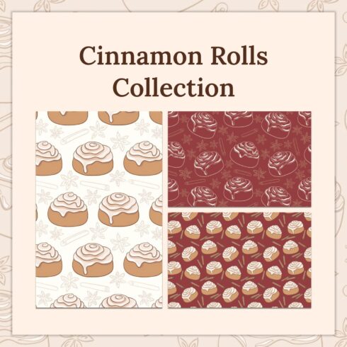 Cinnamon rolls collection - main image preview.