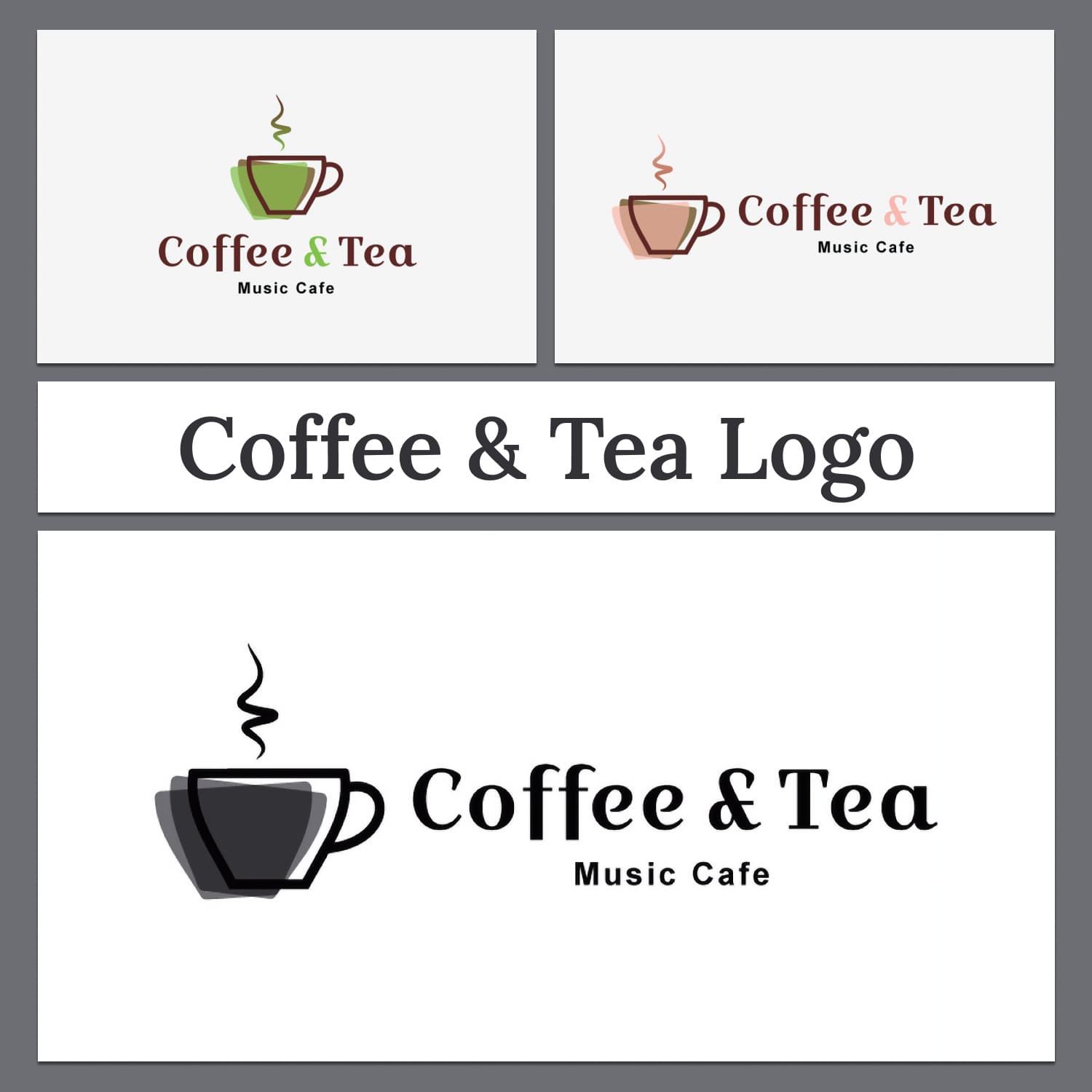 Coffee tea logo - main image preview.