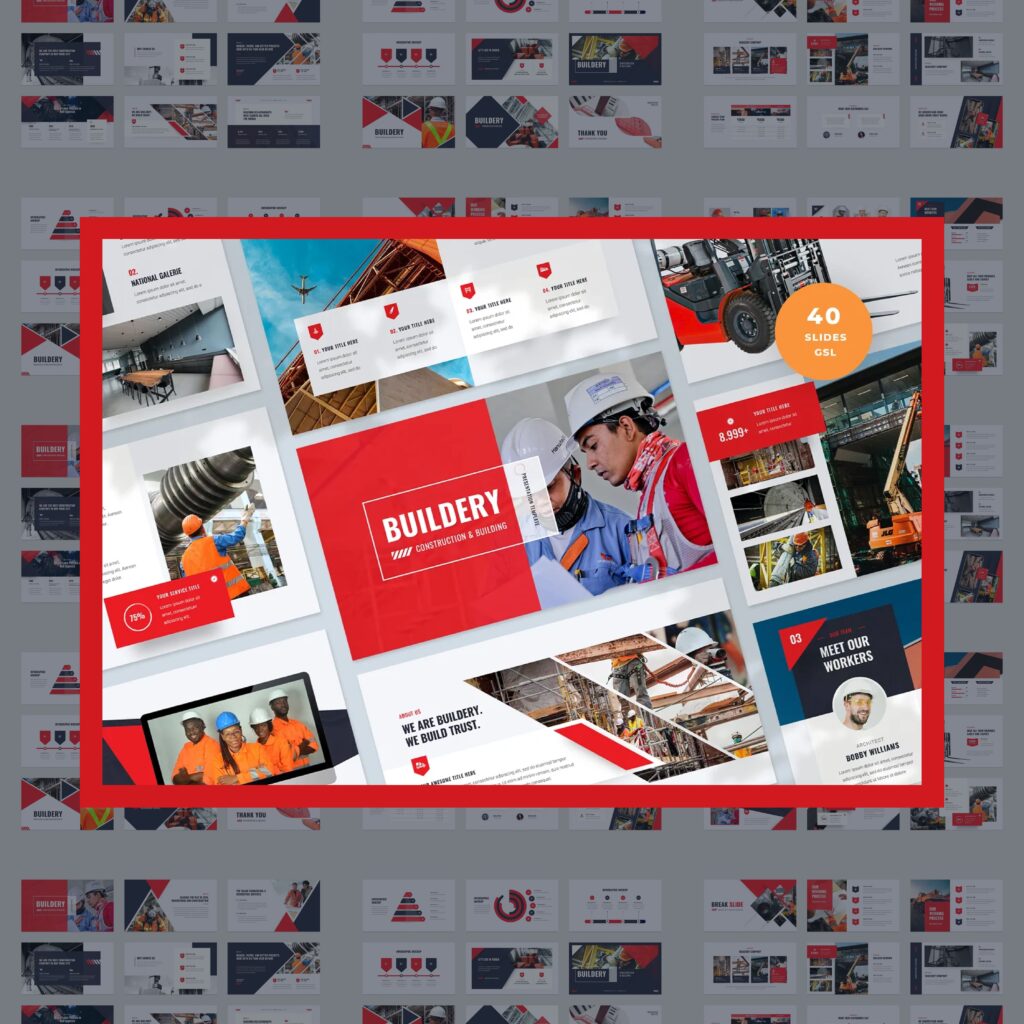 Construction and Building Template PPTX – MasterBundles