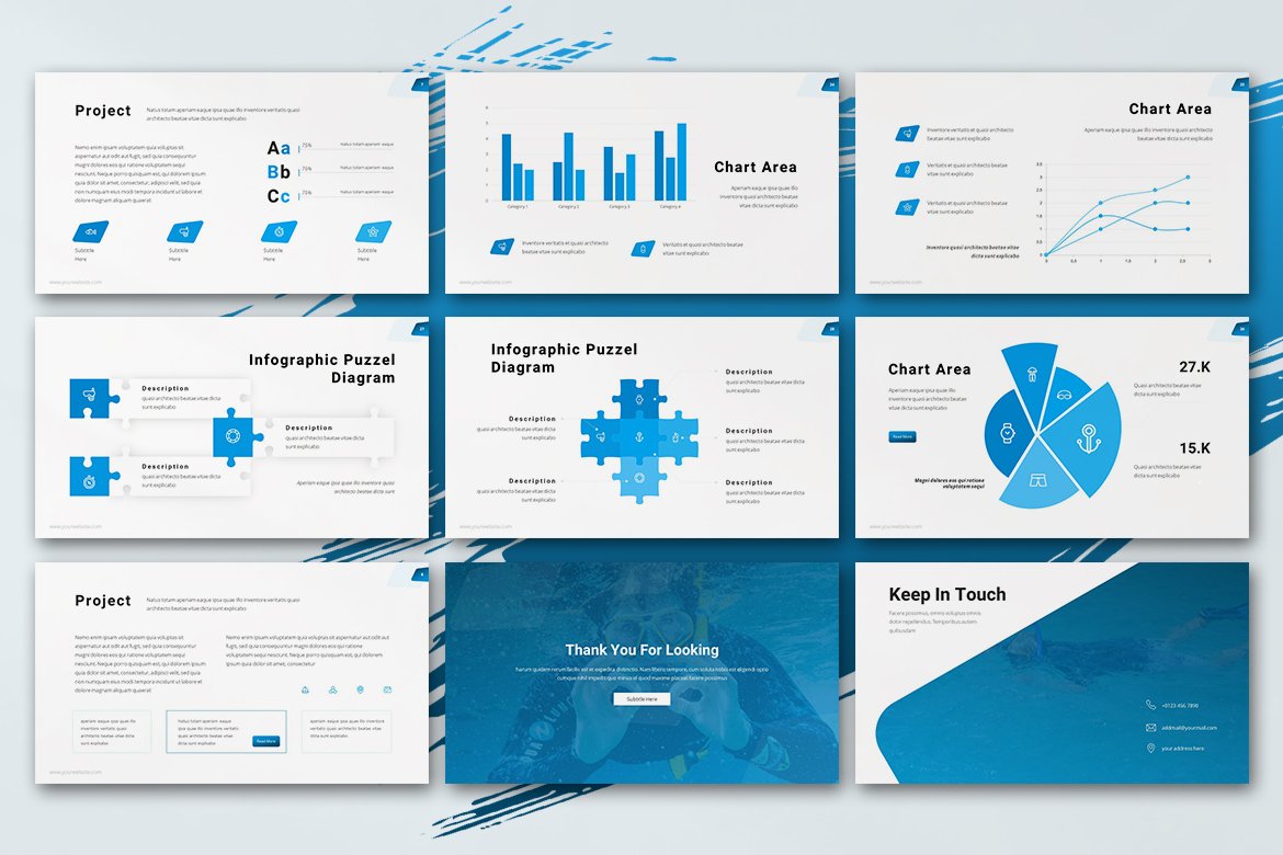 White background with bright blue infographics.