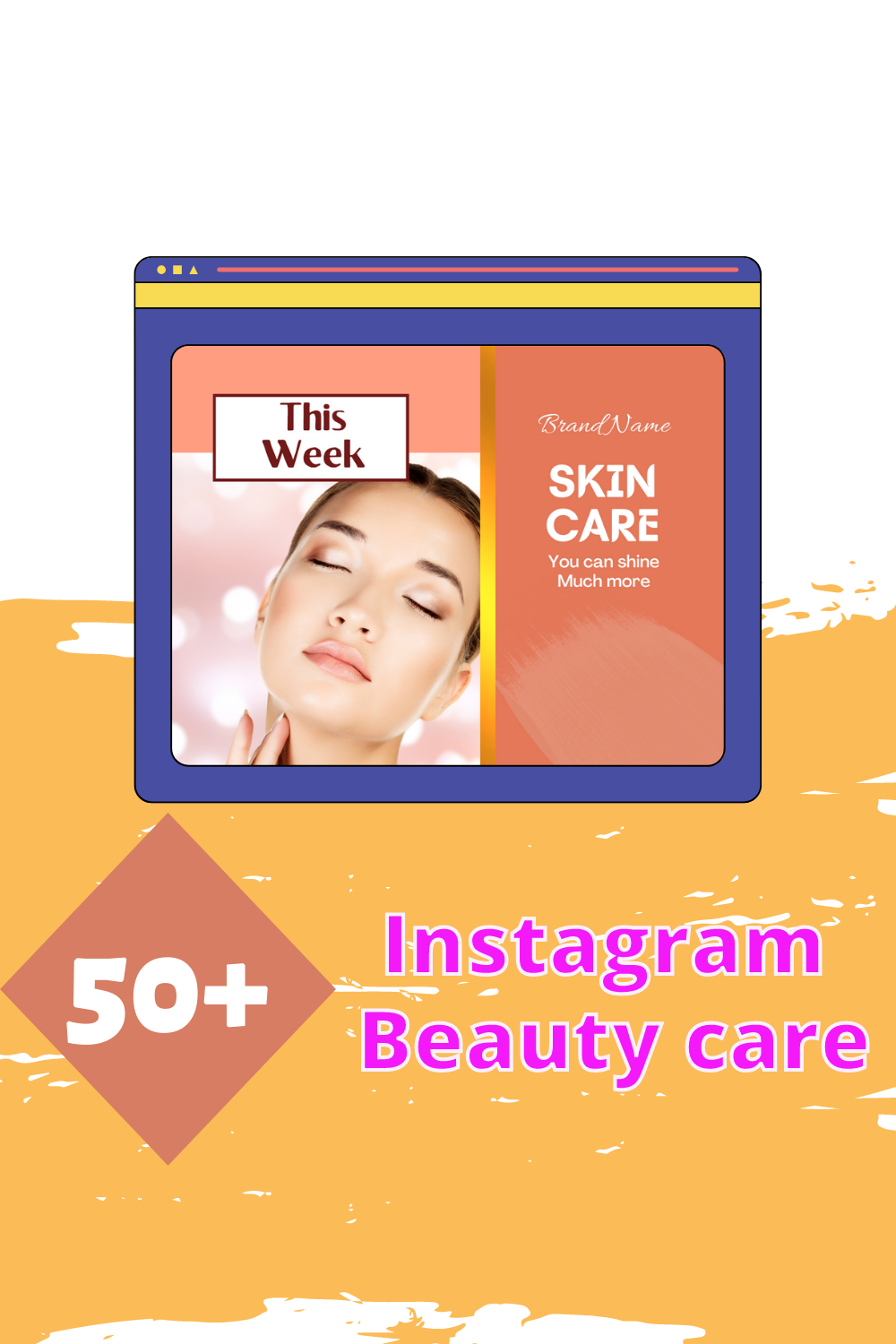 copy of instagram beauty care 1100 × 1100px 1000 × 1500px