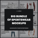 Big Bundle Sportswear Man Mockups Cover Image.