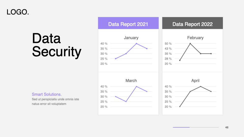 Slide for data security.