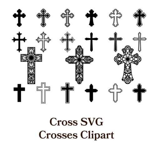 Cross svg crosses clipart - main image preview.
