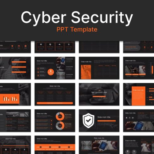Cyber Security PPT Template.