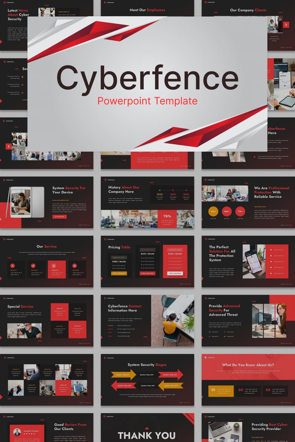 cyberfence powerpoint template 03