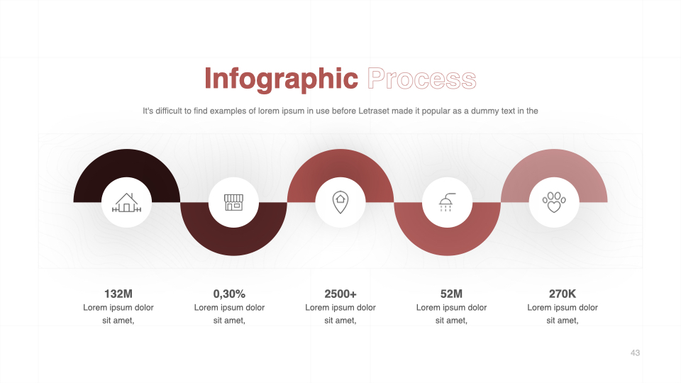 Soft bold line for infographic.