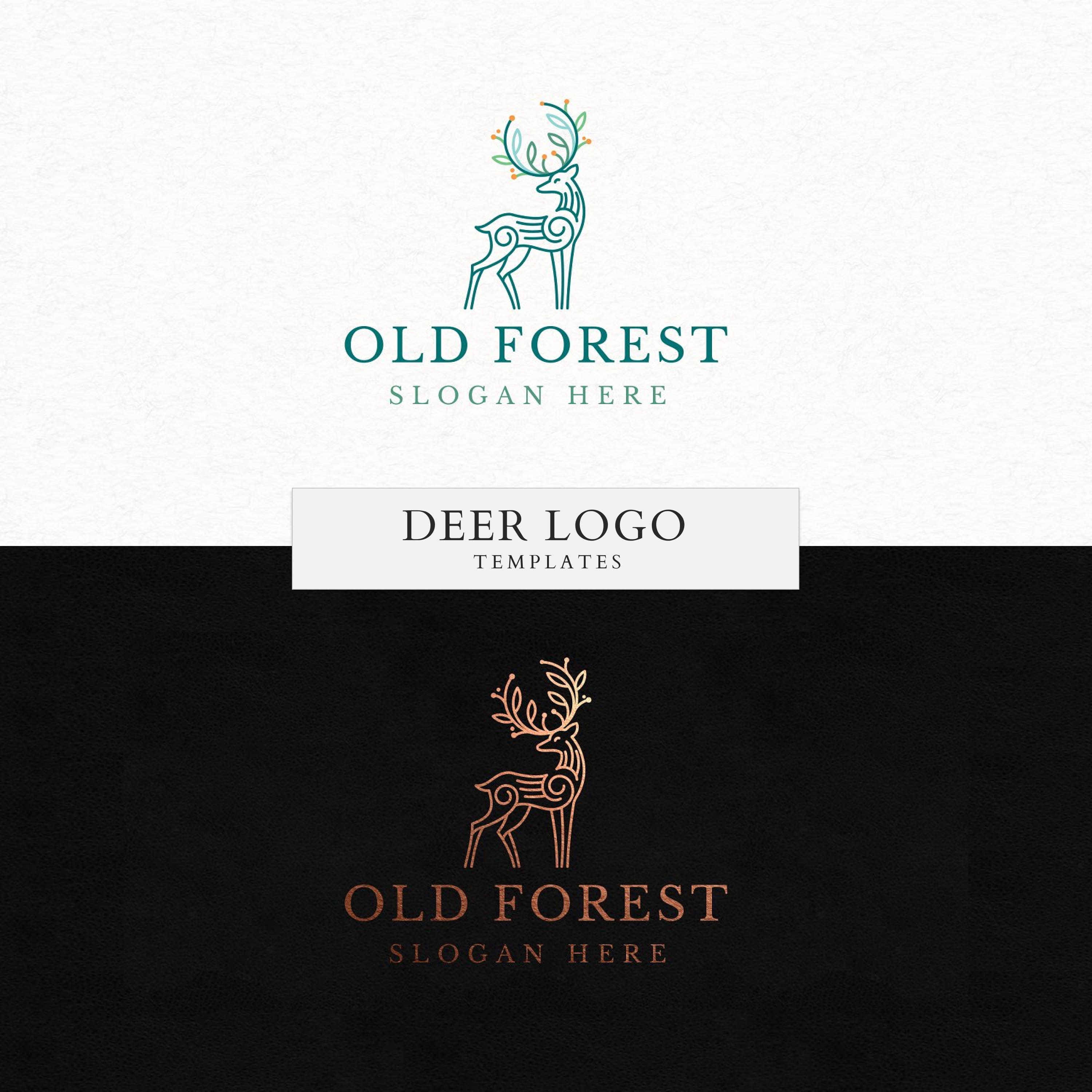 Deer Logo Template.