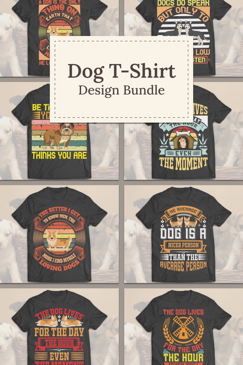 dog t shirt design bundle2 04