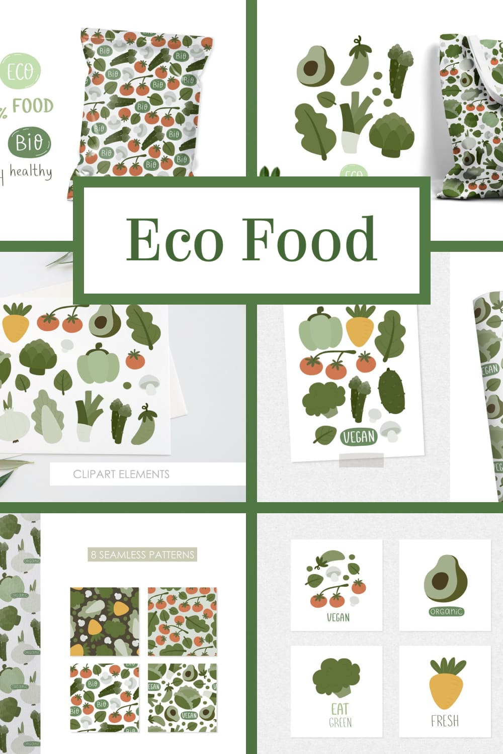 Eco food - pinterest image preview.