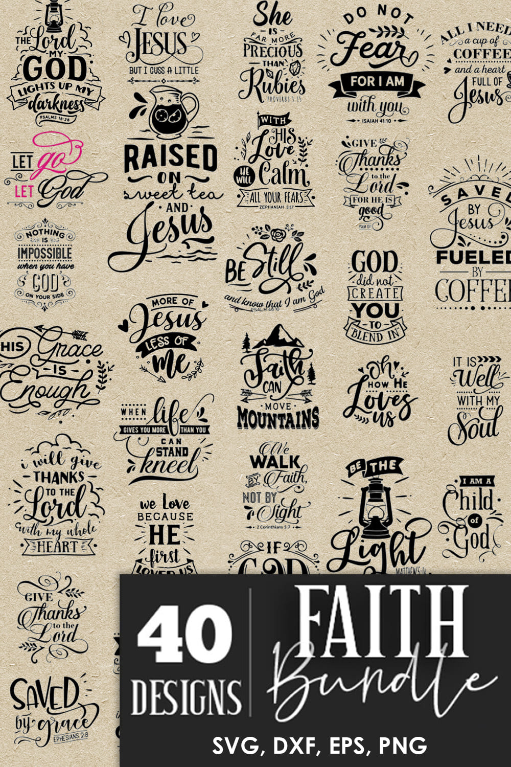 faith svg bundle 40 designs 01 1000h1500