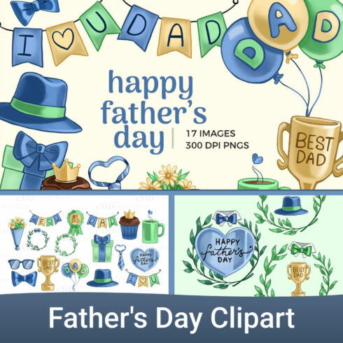 Father s day clipart - main image preview.