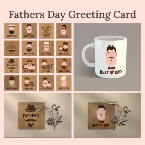 Happy Fathers Day Card.