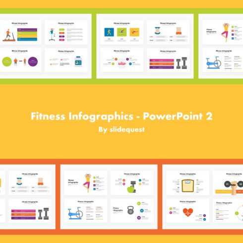 Fitness Infographics - PowerPoint 2.